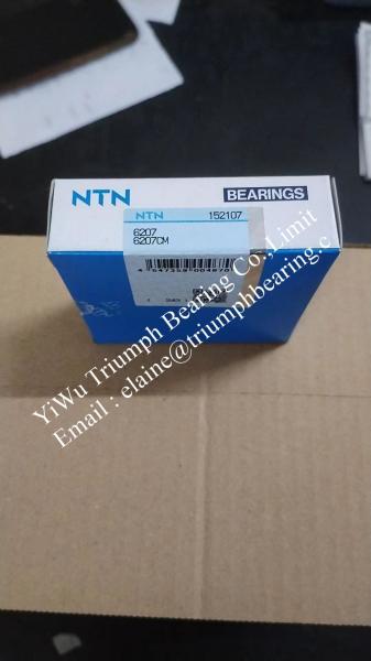 100%  Original   NTN  Deep Groove Ball Bearing  6207
