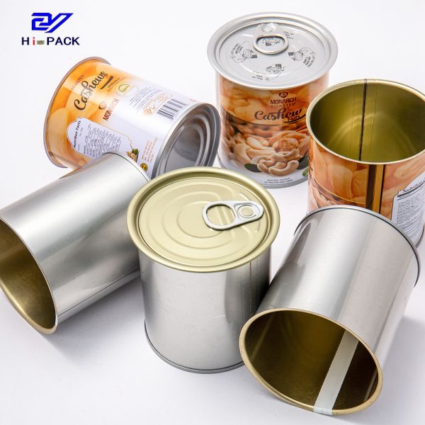 Infant Formula Empty Tin Can  Gram Tall Round Tin Containers