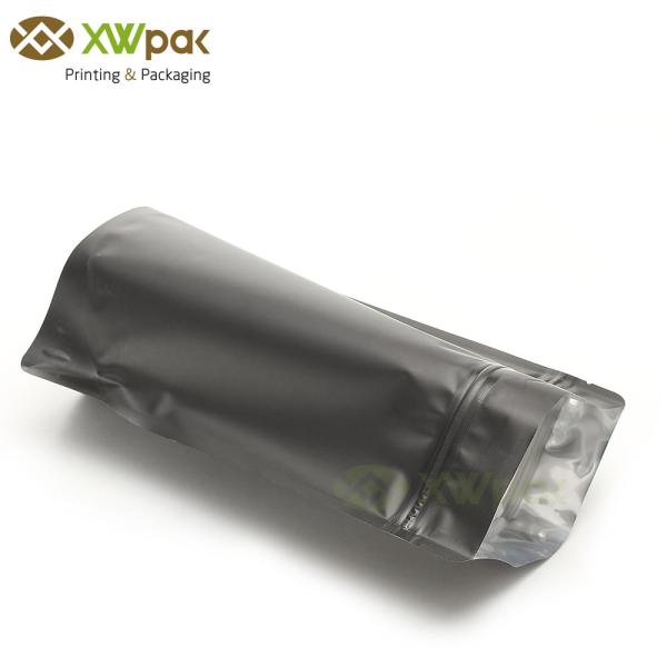 Vertical Corners Stock Coffee Storage Packing Bags Various Color With Heat Seal