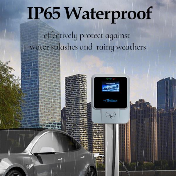 40A 48A 50A Wallbox EVSE SAE J1772 12KW US Electric Car Charger 9.6KW RFID 40 Amp EV Charger Level 2 50 Amp Chargepoint