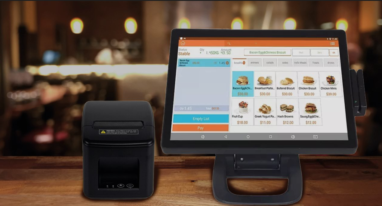 Скорость HDD-T80C Прямой тепловой квитанции принтер USB LAN POS Android интерфейс цветный стиль