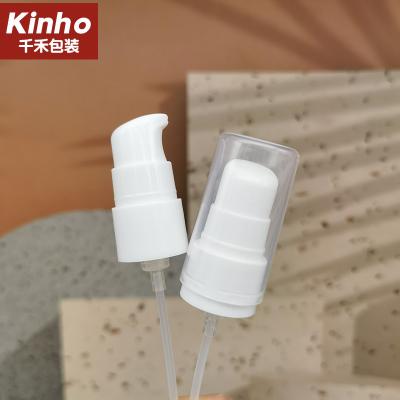 Full Cap Mono PP Cosmetic Treatment Pumps Plastic Cream Pump 18/410 20/410 24/410 28/410