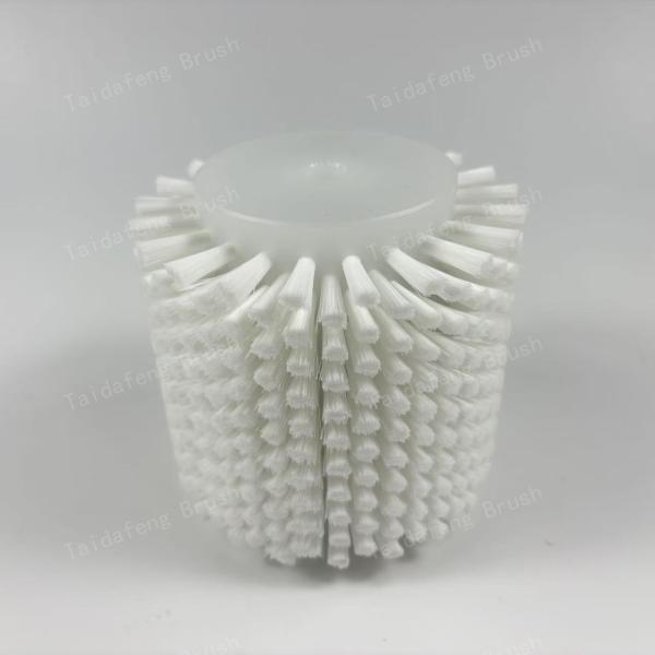 Cepillo de rodillo de cilindro giratorio fuerte 100 mm 120 mm 130 mm Cepillo cilíndrico de nylon