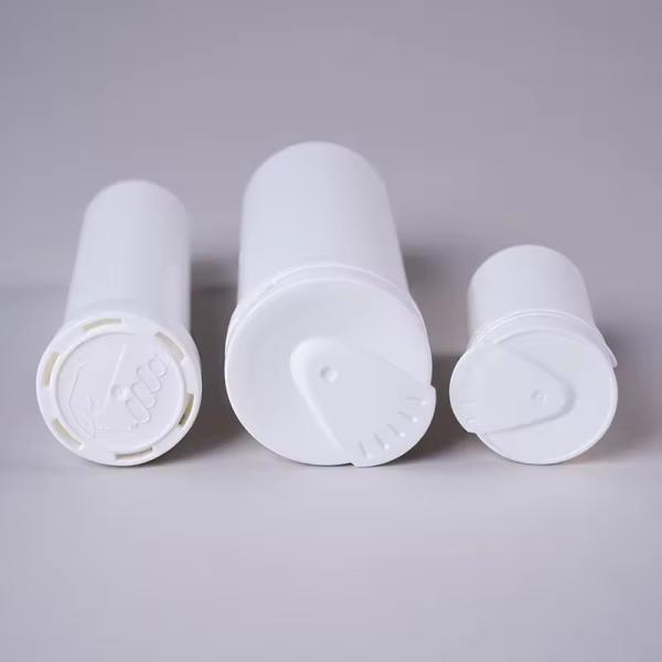 Collar de PP Biodegradable Tableta Efervescente Botella de tubo para píldoras médicas de vitamina C