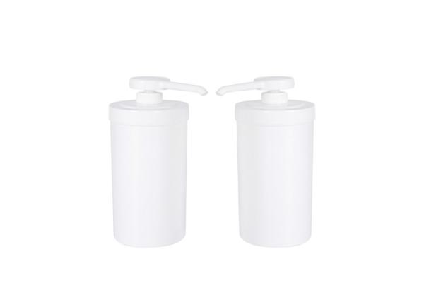 A bomba a mais barata do distribuidor UKR30 do xarope do molho para o alimento da bebida com a garrafa grande do recipiente da capacidade 1L