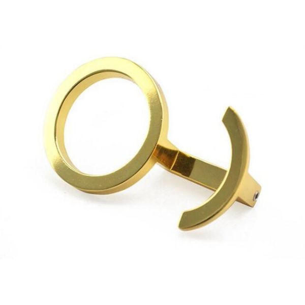 Article Gold Coat Cloth Hanging Hooks Chrome Bag Holder For Livingroom Decoration Hardwares