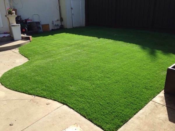 2 Inch Garden Artificial Grass 16600 Detex Curved Wire Yarn Shape