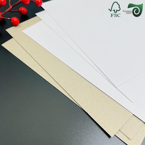 Multihued Laminated Rigid Cardboard Sheets For Packaging Applications Coated Duplex Board  CCNB  CCWB