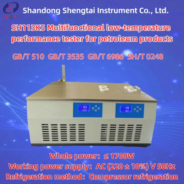Low Temp Performance Tester For Petroleum Products  Two Bath Isothermal SH113KS