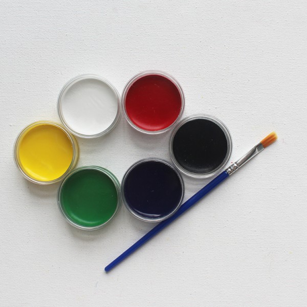 6 Colors Colourful Party Halloween Makeup Art Miracle Face & Body Paint