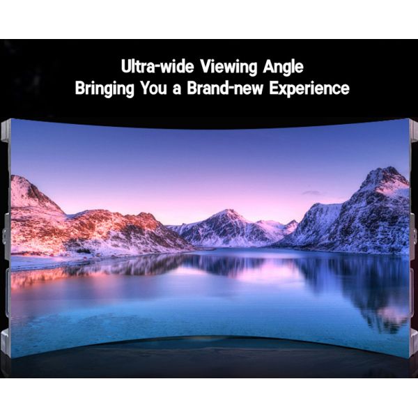 Gabinete de pantalla LED de alquiler P2.6/P2.9 de alta densidad, panel de pantalla personalizado para exposiciones