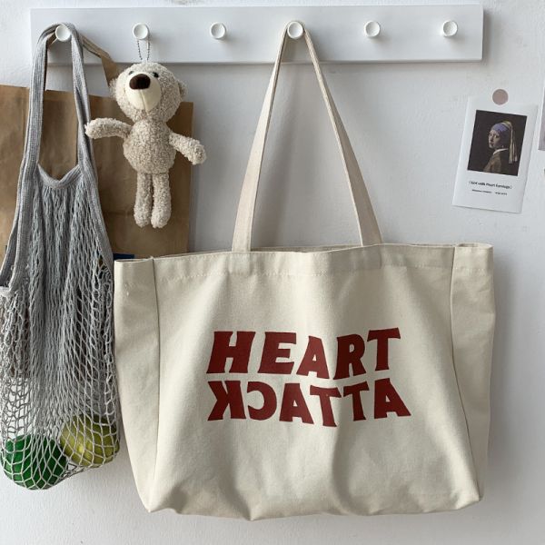 2022 Fashion Custom Women Canvas Tote Bag For Shopping with Eco-Friendly Material