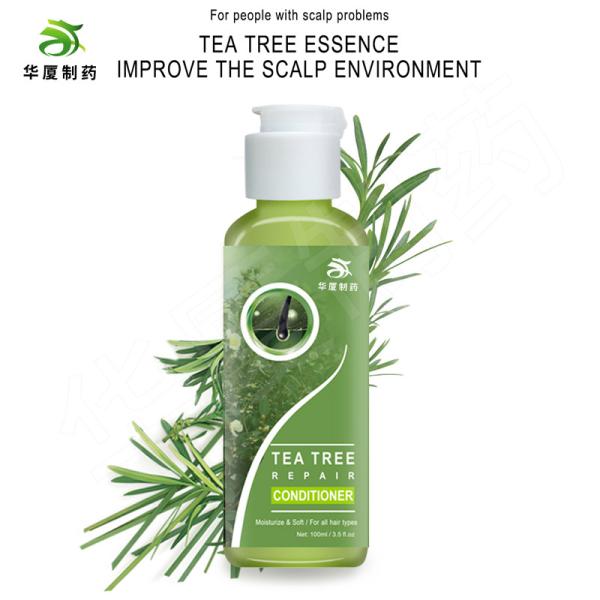 Private Label Pure Natural Organic Hair Repairing Conditioner Tea Tree Oil Shampoo And Conditioner