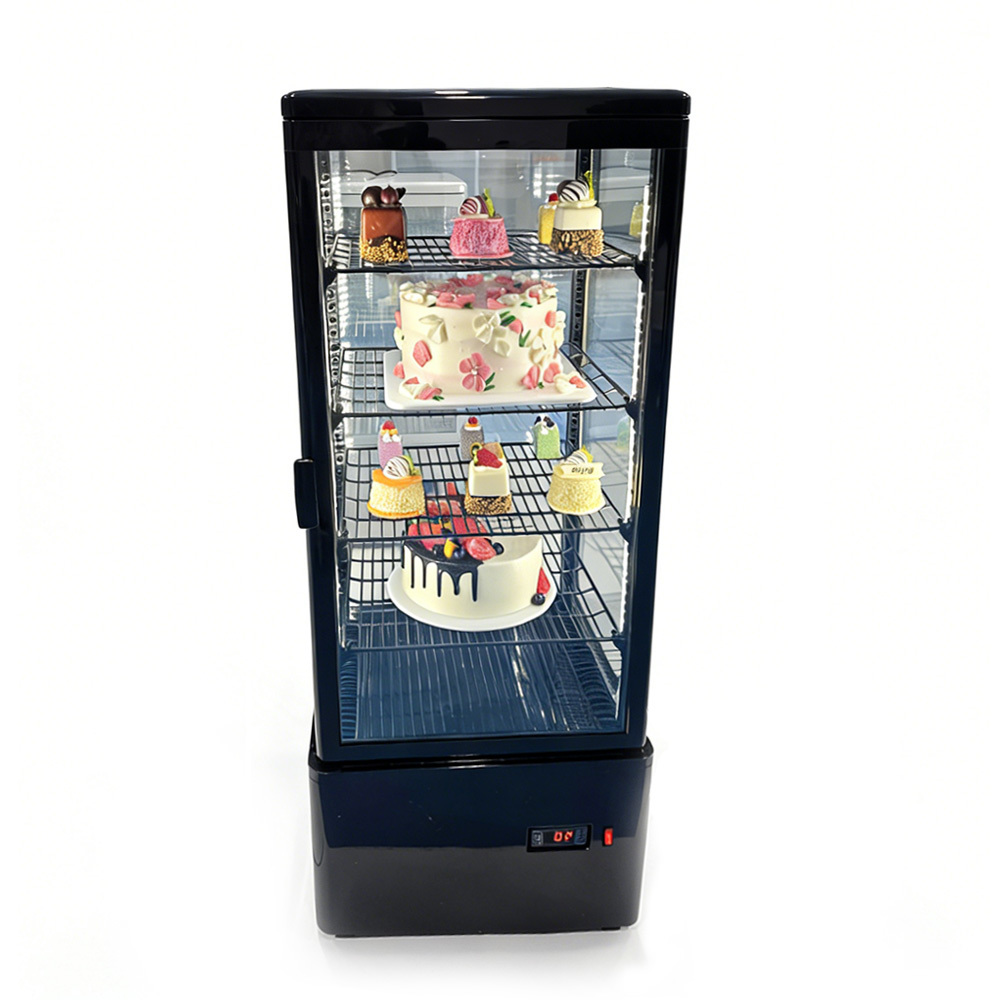 58L - 278L Vertical Cake Display Counter  Display Refrigerator For Shop