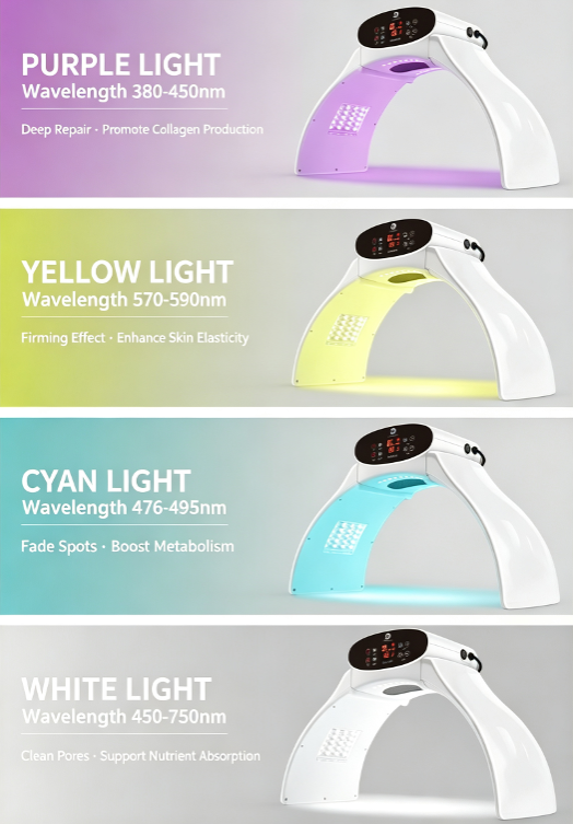 ZN-HM2A Portable Multi-Functional Red Light Therapy & Herbal Mugwort Fumigation Arch Device