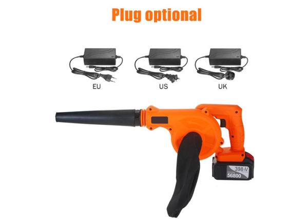 2 In 1 Portable Garden Leaf Blower Mini Cordless 18000 R/Min