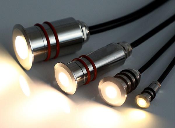 Underground Light LED Outdoor Mini Spotlight 1W 12V Underwater Buried Light Aisle Step Light  Waterproof Spot Light