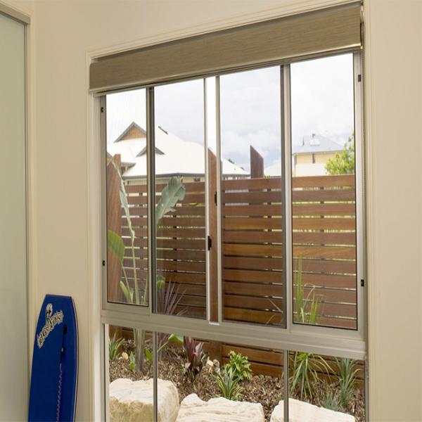 Construction Materials Powder Coated Aluminium Windows Inward / Outward Opening Direction