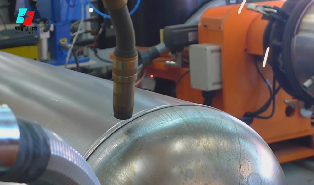 Équipement de soudage de réservoirs de chauffage d'eau solaire 380 V pour usines de fabrication