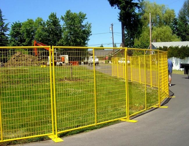 Pvc Anticorrosion SGS покрыл ячеистую сеть обшивает панелями панель Канады временную ограждая