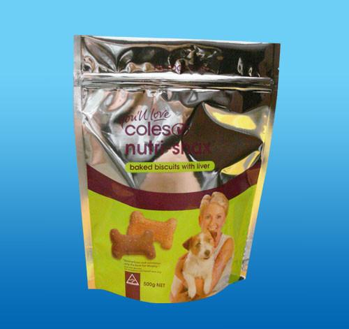 Food Grade Custom Printed Stand Up Pouches Plastic Flexible Up To 8 Colors