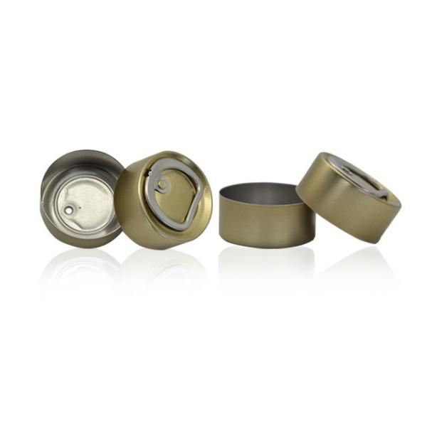 20mm Aluminium Tear off Seal Flip Top Cap Customized Request Accepted