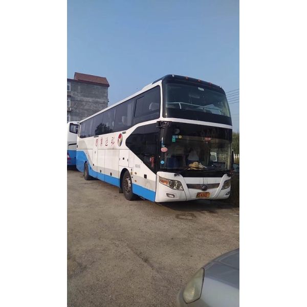 390000KM 49 Seats 2013 Year AC Diesel Weichai 336hp Used YUTONG Buses Coaches