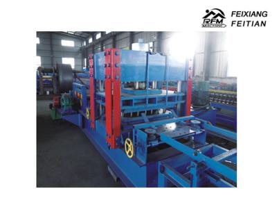 Crash Barrier Roll Forming Machine , Metal Roofing Roll Former With Auto Stacker