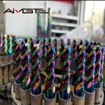 4 Flutes DLC Coated Solid Carbide End Mill Cutter with Ø1 mm – Ø20 mm Diameter and 2D / 3D / 5D Cutting Length