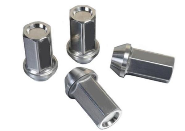 M12 X 1.5 Titanium Wheel Bolts Nuts Anodizing Color For Automotive Car