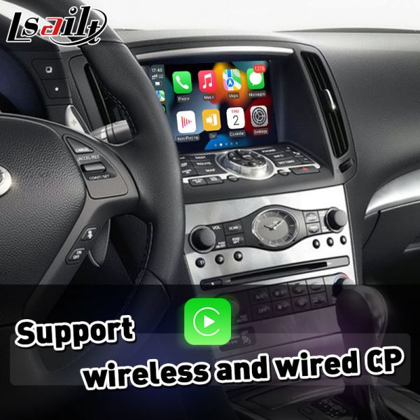 Lsailt Android Auto CP AA OEM Интеграционный интерфейс Carplay для Infiniti Q60 2013-2016