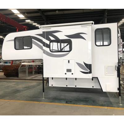 La cuisine 4x4 extérieur de remorques de campeur de camion d'acier inoxydable prennent le campeur de remorque