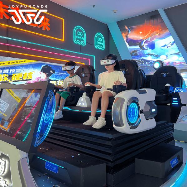 Un vaisseau spatial VR 5 joueurs avec affichage HD pour les centres commerciaux