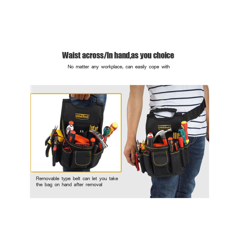 Customized Tool Storage Carpenter Electrician Tool Pouch Waist Tool Bag
