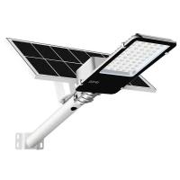 50w ingénierie intelligent intelligent lumière solaire de la rue pour le contrôle à distance du paysage