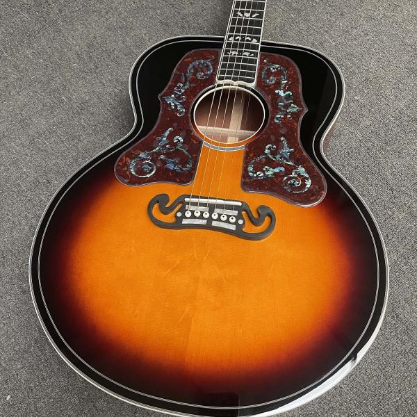 Custom Acoustic Guitar 43 inches SJ200 Custom 2015 Sj200 Bob Dylan Collector Edition Classic Acoustic Guitar Cocobolo Ba