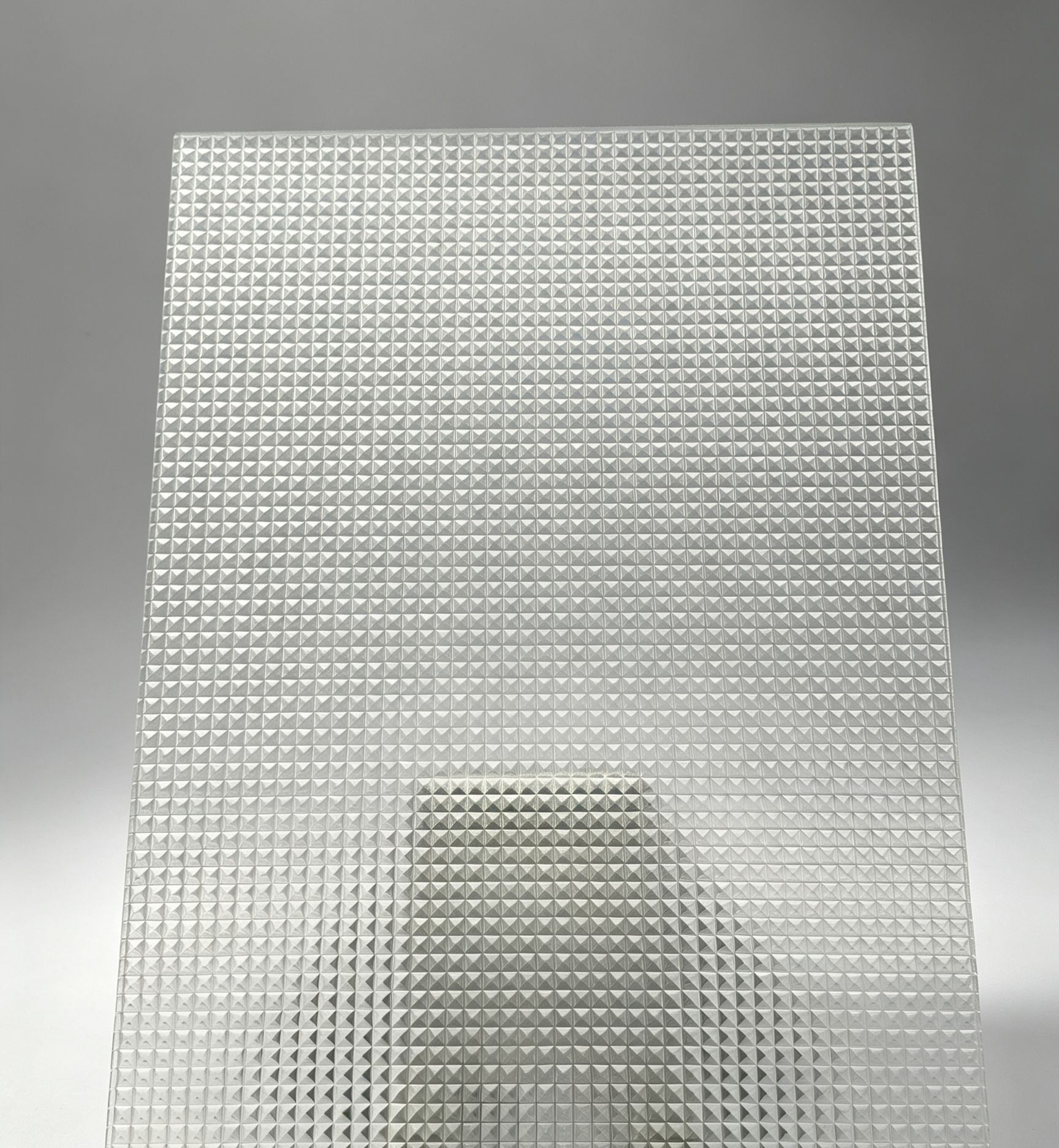 Customized Prisma Small Grid Texture Acrylic Panel Sheet PMMA Material With Cutting Processing Service