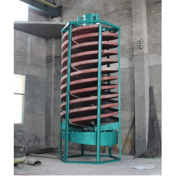 Special Spiral Chute For Gravity Separation Of Fine Grained Minerals