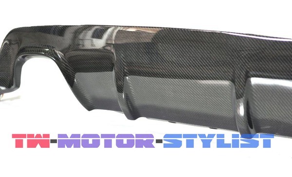 Отражетель волокна углерода задего BMW E60 M-TECH
