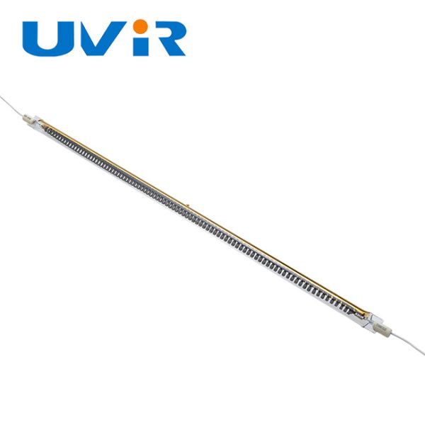 R7S Углеродные инфракрасные лампы отопления 1200 Вт Золотой отражатель