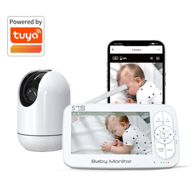 Diy Home Security Audio 2 Way Baby Monitor Wifi 2.4Ghz Baby Dog Pet Monitor 360 Panoramic