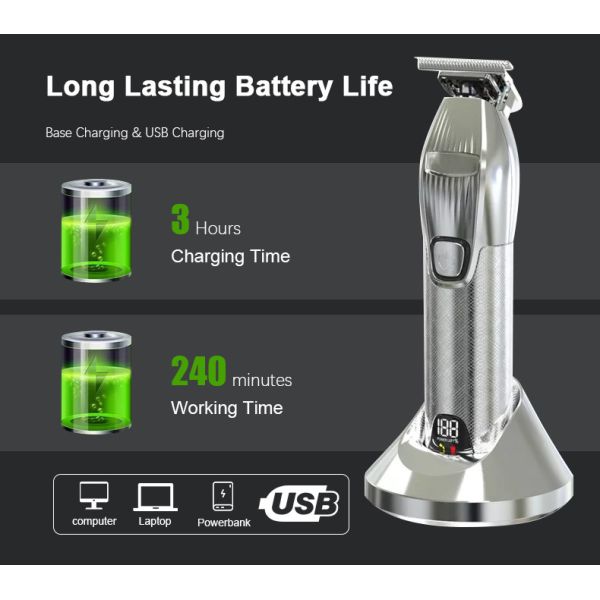 Забота перезаряжаемые регулируемых людей Clippers 100v-240v триммера волос личная