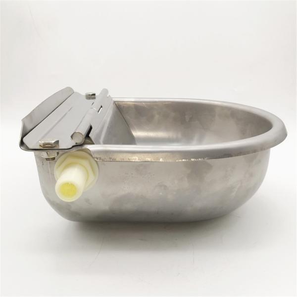 304 Stainless Steel Water Bowls Adjustable Plastic Float Valve 2L Capacity
