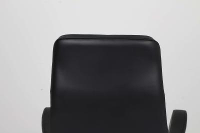 GV ergonômico ajustável do rodízio do plutônio da cadeira de couro 60mm do escritório