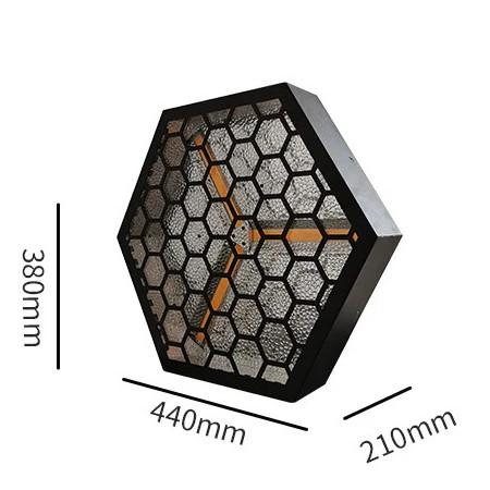 Background Pixel 30*0.2W RGB Deco Retro Strobe Light Blinder
