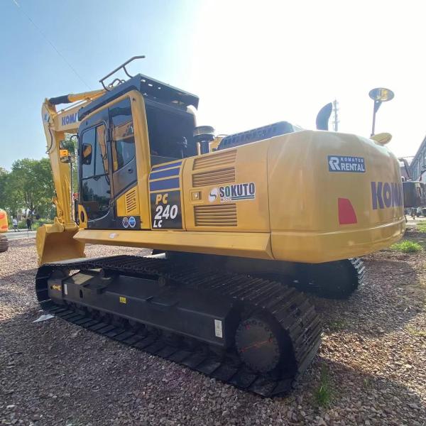 Excavadora hidráulica de raspador usada KOMATSU PC240 24 toneladas Excavadora de raspador usada