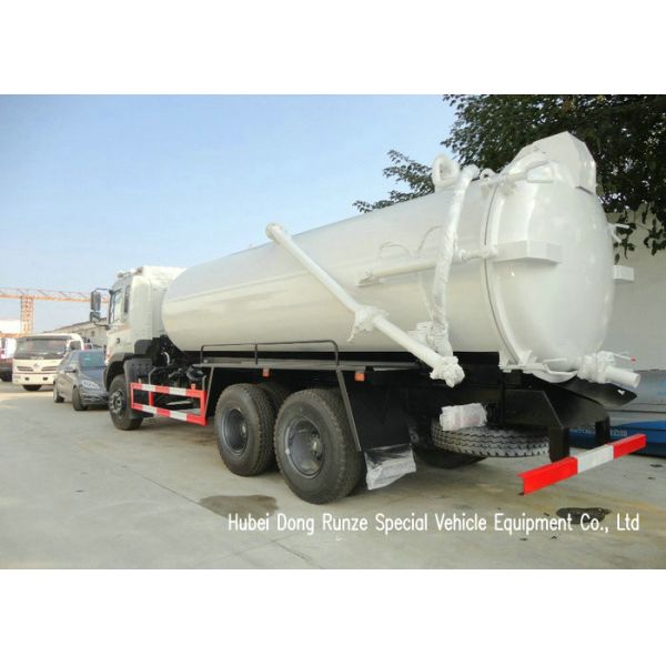 JAC LHD 4x2 10 Wheeler Sewage Suction Tanker Truck With Vacuum Pump 16m3