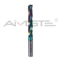 DLCコーティング タングメンカービッド ツール 0.6μm 0.8μm 粗末化および仕上げエンドミール