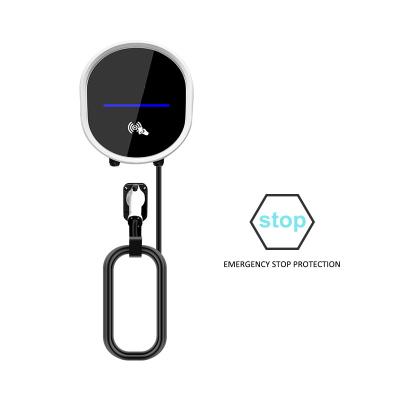 IP66 Estação de carregamento de veículos eléctricos à prova d'água Carregador doméstico de veículos eléctricos ODM