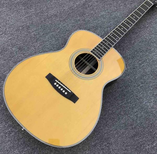 Top quality D28 Style classic acoustic guitar Solid Spruce top 41 rosewood back and side acoustic Guitar
